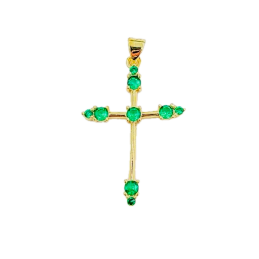 cruz de rodio grande x unidad