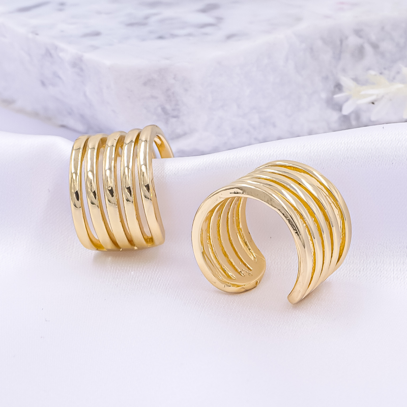 earcuff chunky lineas x unidad