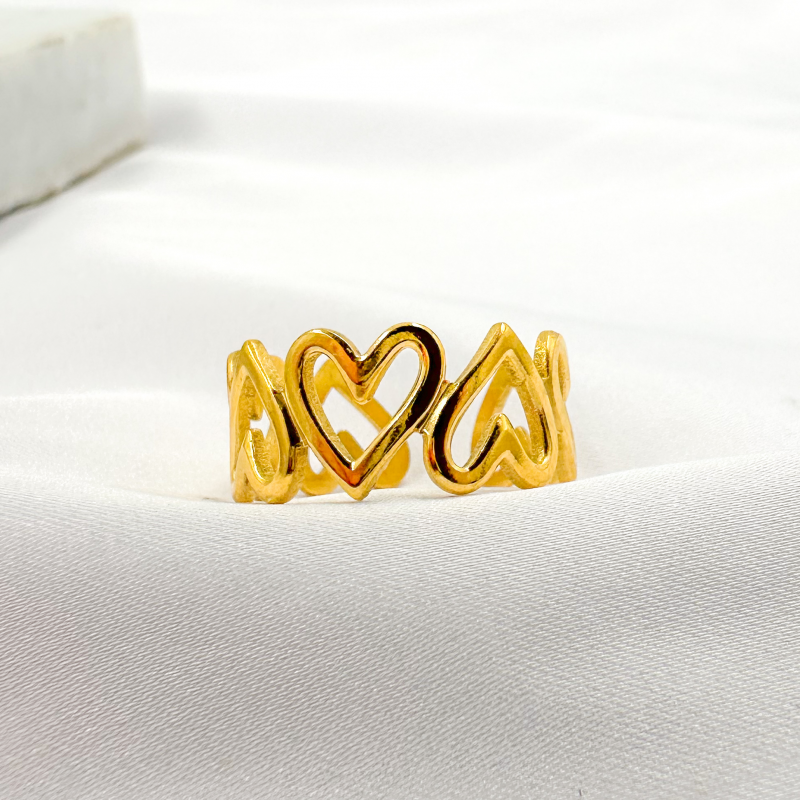 ANILLO CORAZONES X UNIDAD