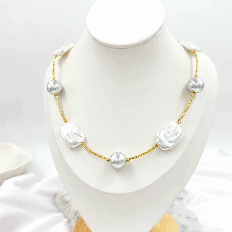 COLLAR CON PERLAS DOBLE...