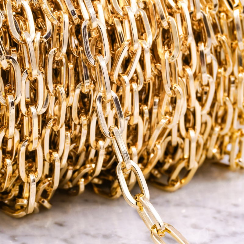 cadena de aluminio...