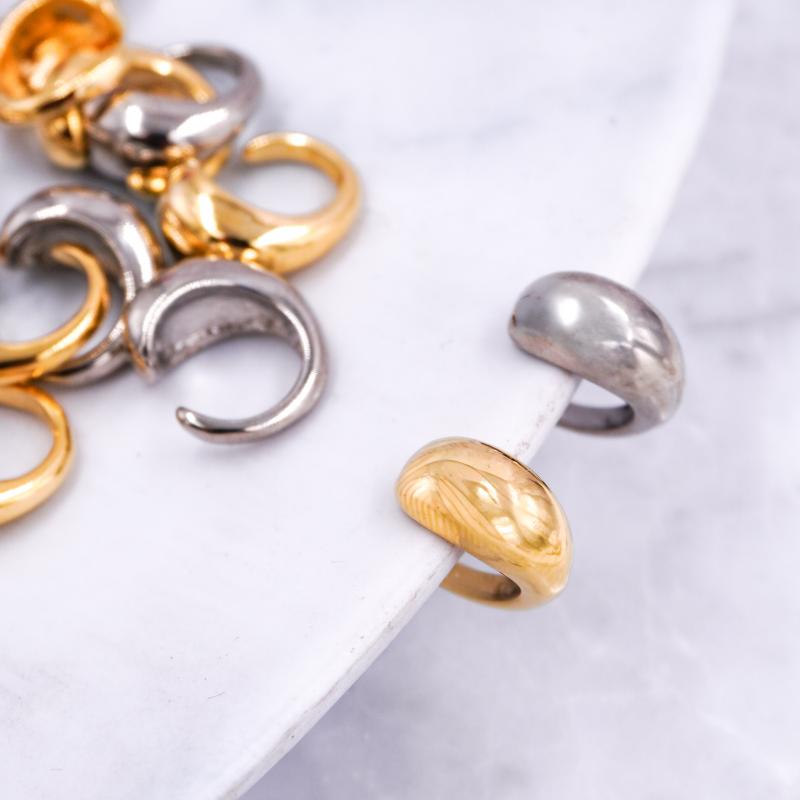 earcuff estilo gota x unidad