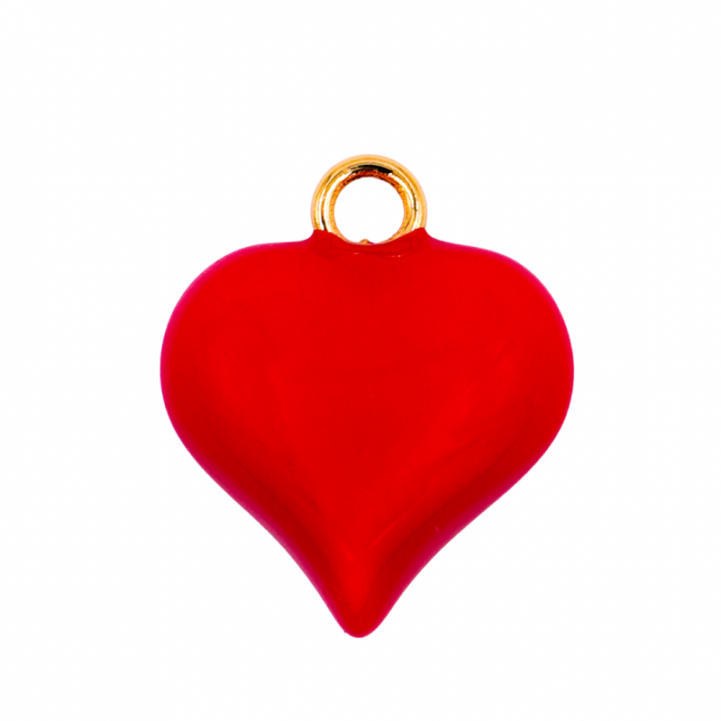 dije corazon chunky rojo x...