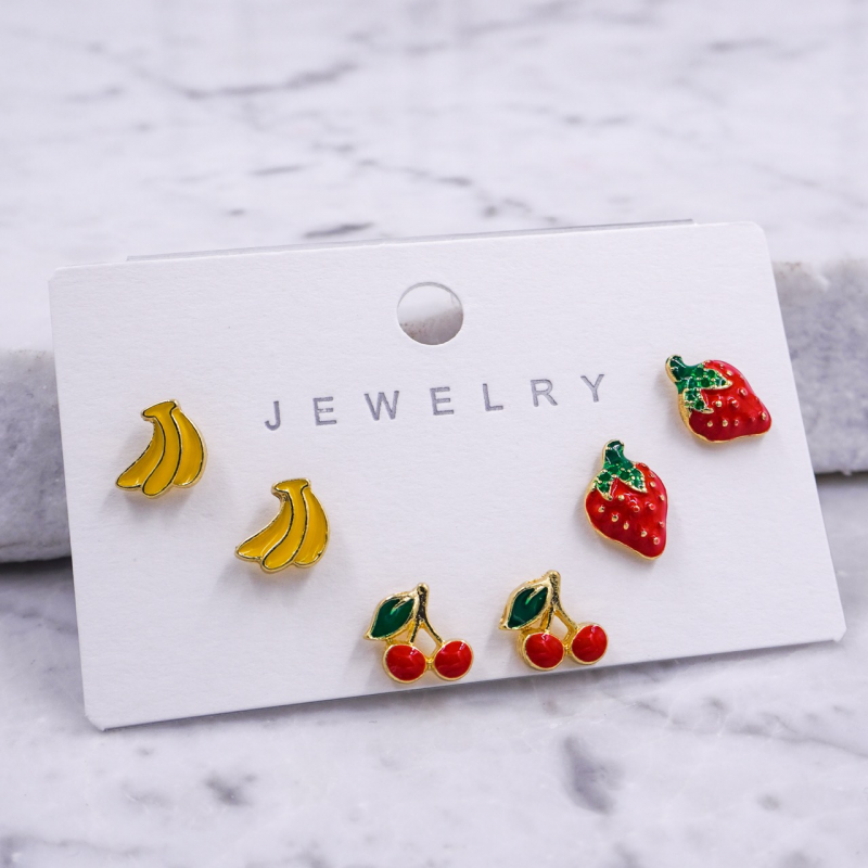 SET DE TRES TOPOS FRUTAS