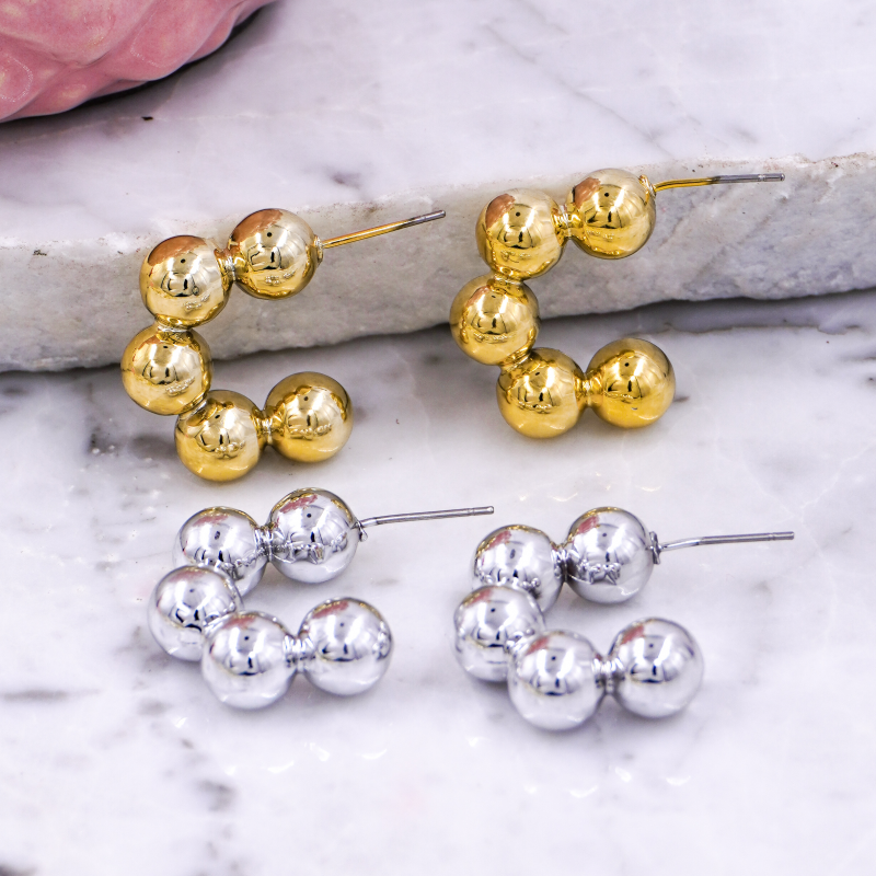 Arete candonga esferas x par