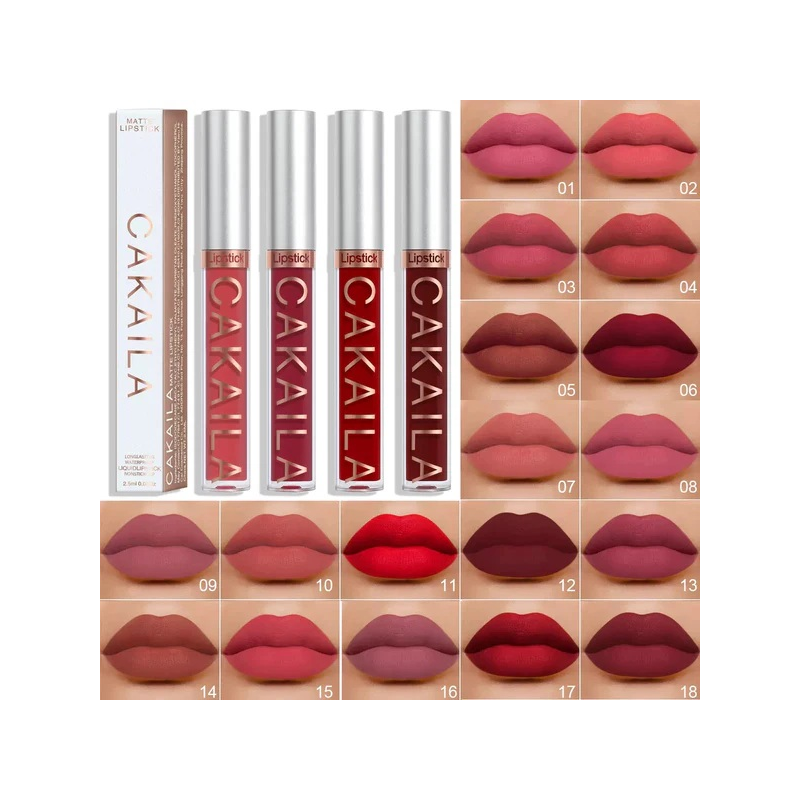 Lipstick– 18 Tonos de...