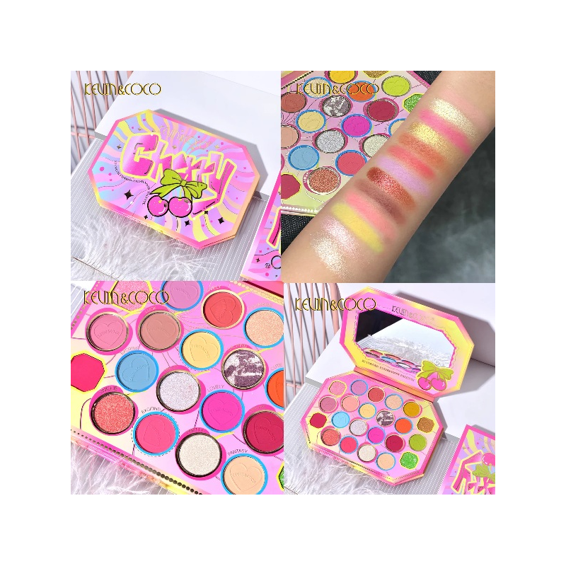 Paleta de sombras de ojos...