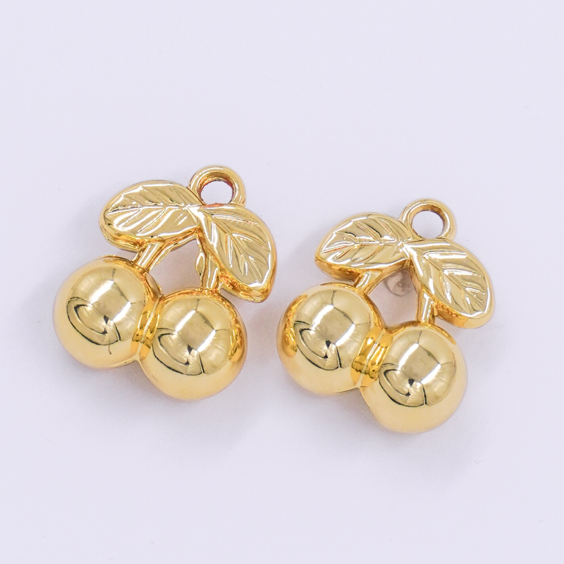 dije de cereza  dorada x...