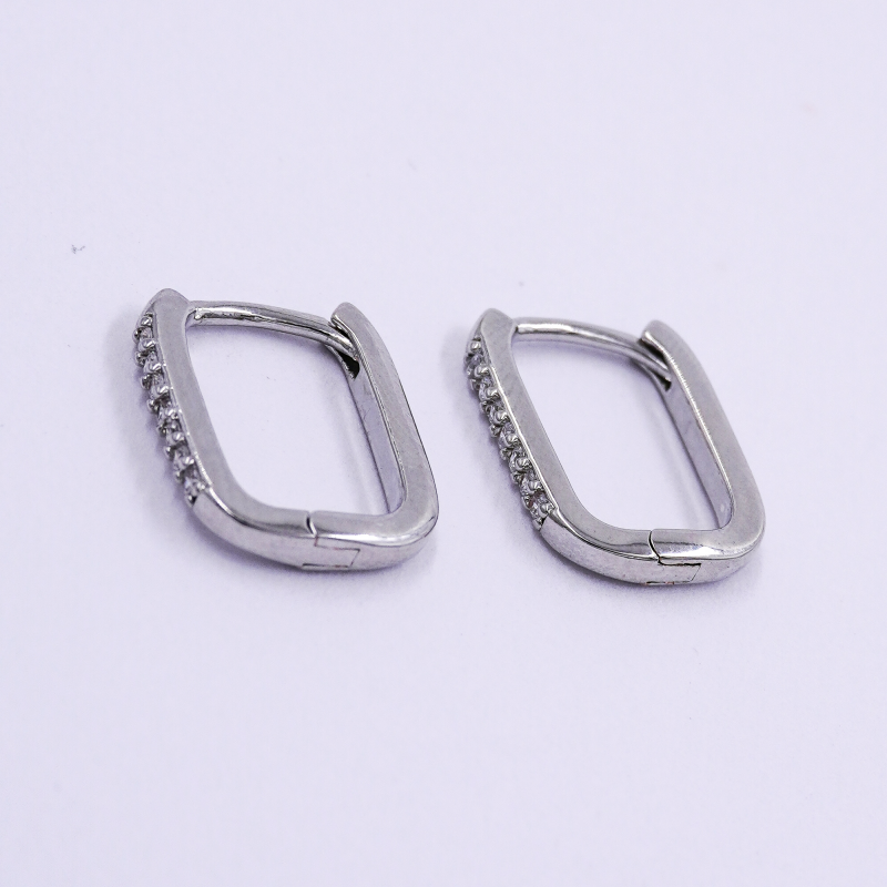 aretes candonga rectangular...