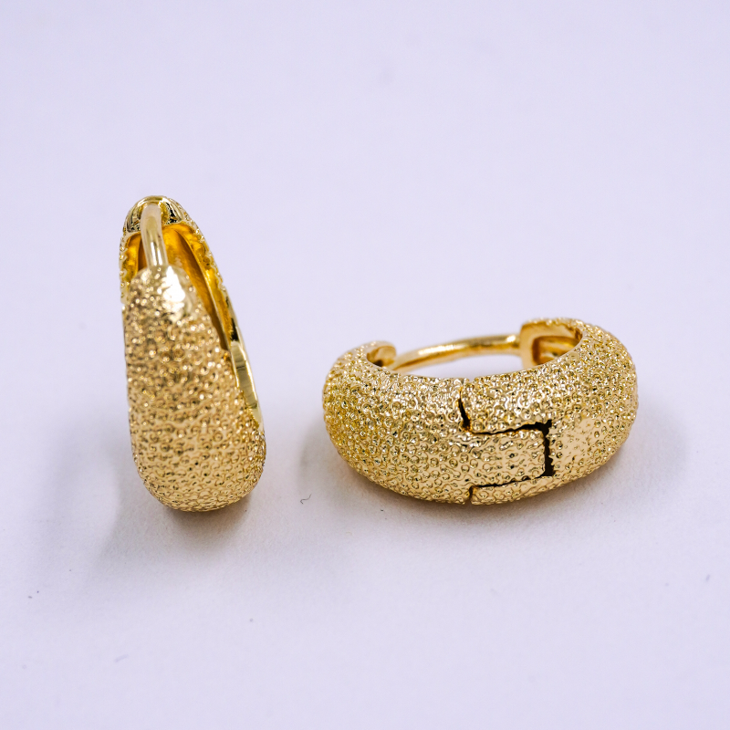 arete candonga texturizada