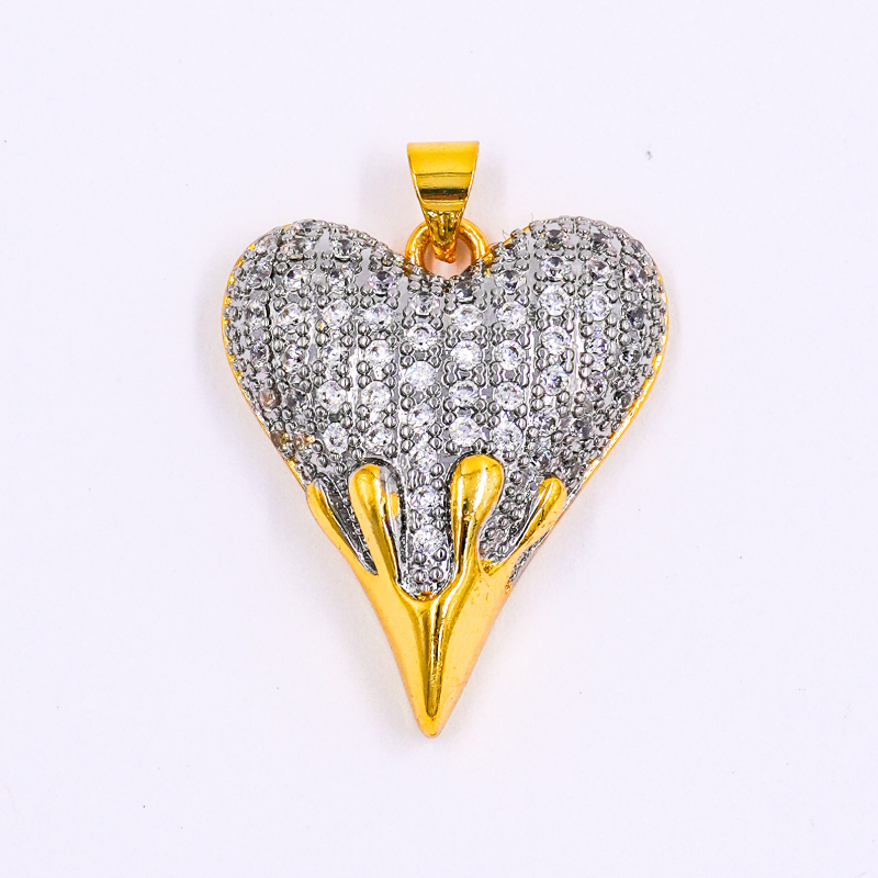 dije rodio corazon plateado...