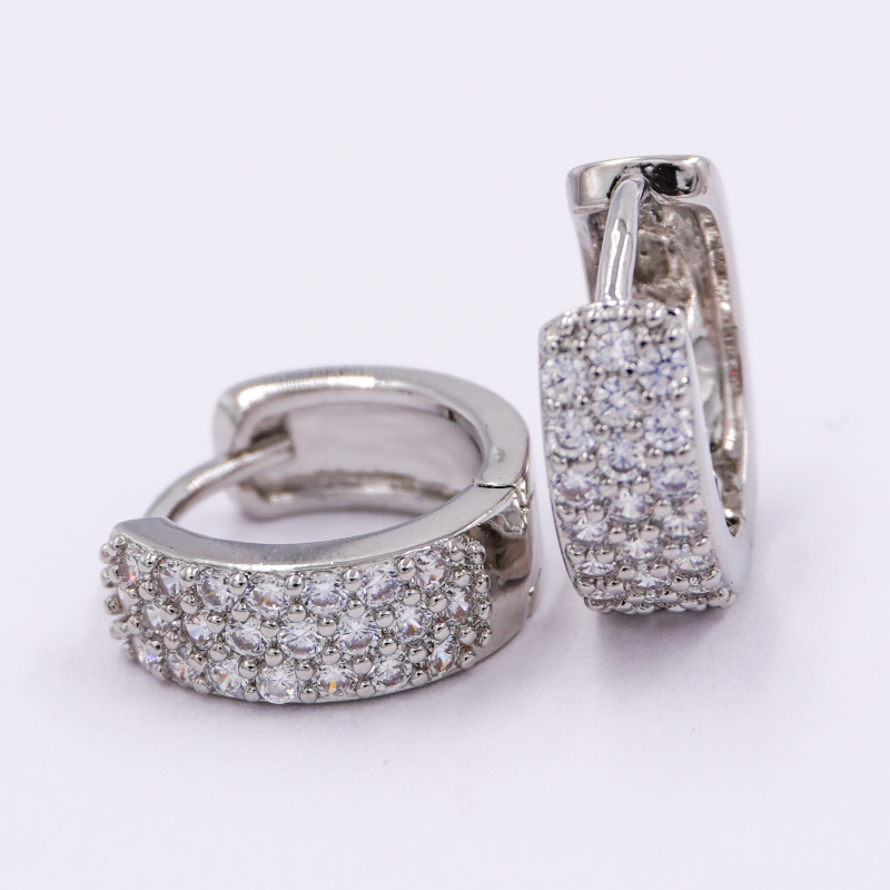 candonga recta plateada con...