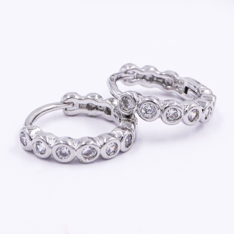 ARETE CANDONGA PLATEADA...