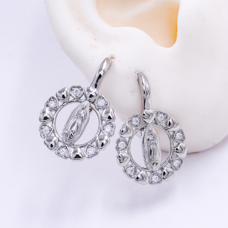 ARETE CANDONGA PLATEADA...