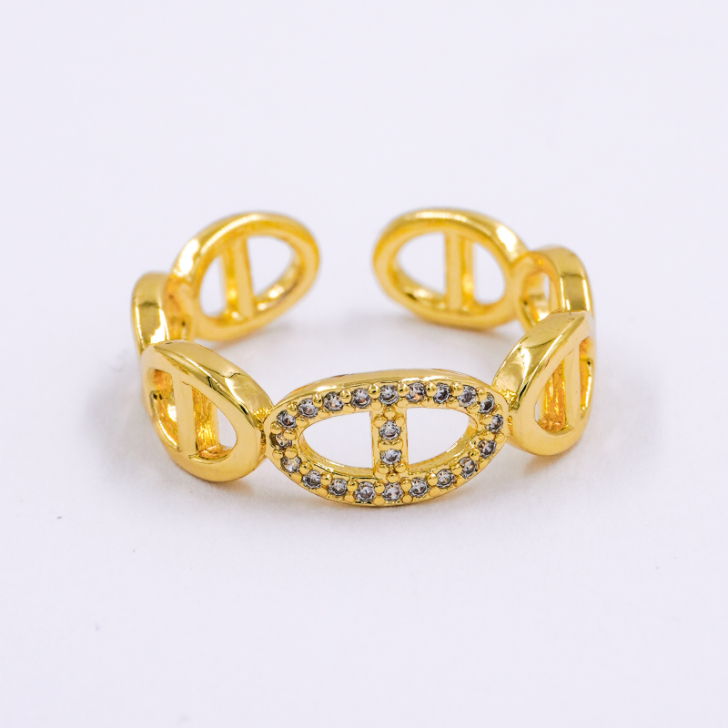 anillo estilo gucci con...