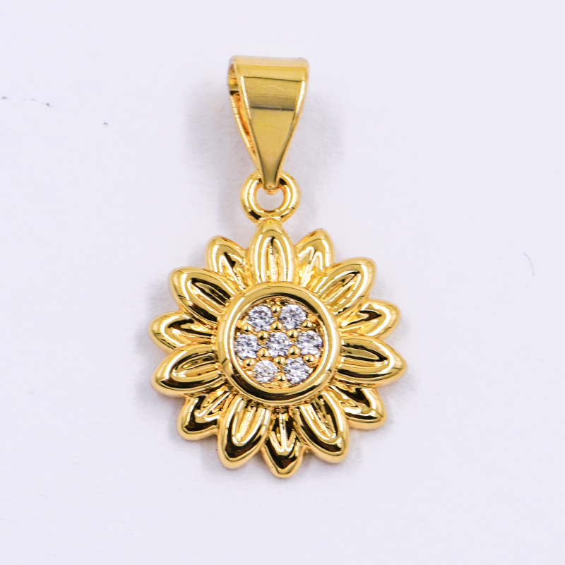 DIJE DE RODIO GIRASOL