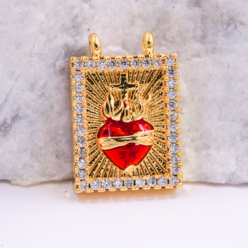 DIJE DE RODIO ESCAPULARIO...