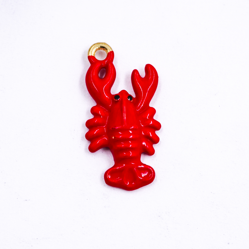 DIJE ESMALTADO LANGOSTA X...