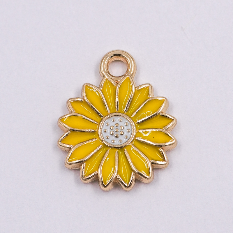 DIJE ESMALTADO GIRASOL