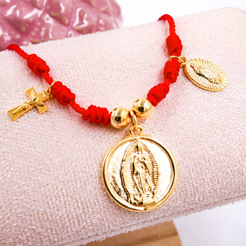 pulsera religiosa de nudos...