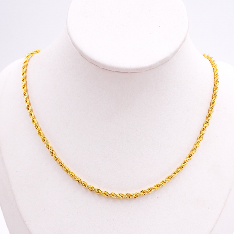 cadena entorchada lazo