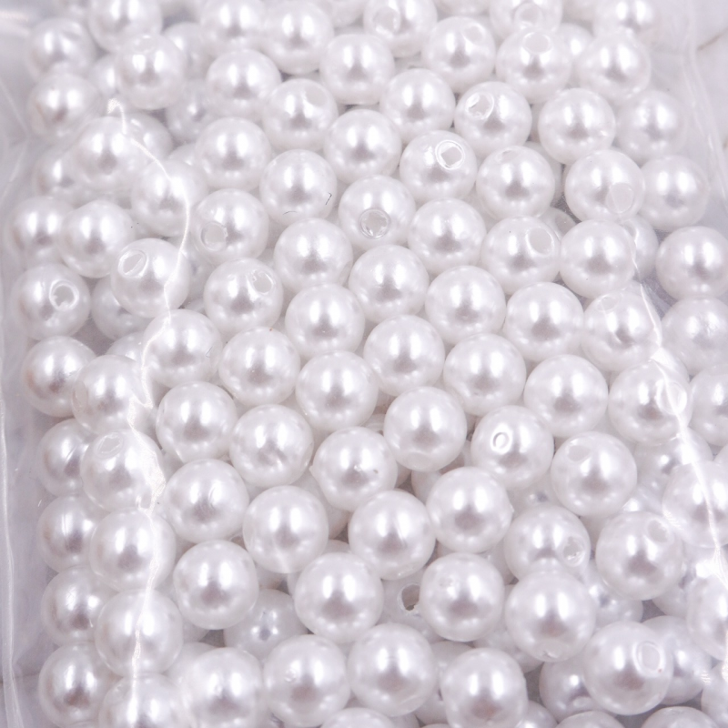 PERLA ACRILICA 6MM X 20 GRAMOS