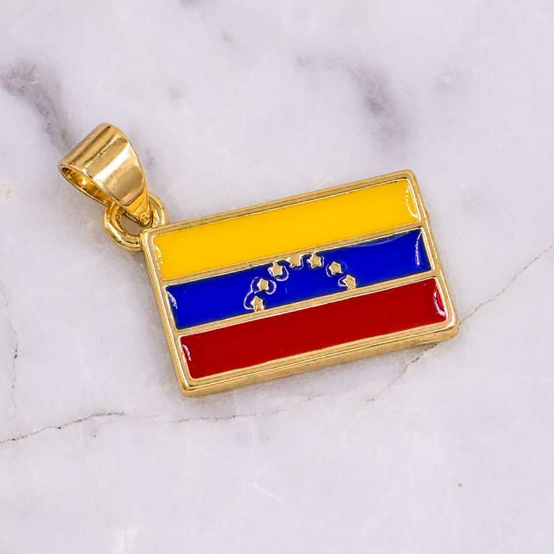 Dije bandera de venezuela x...