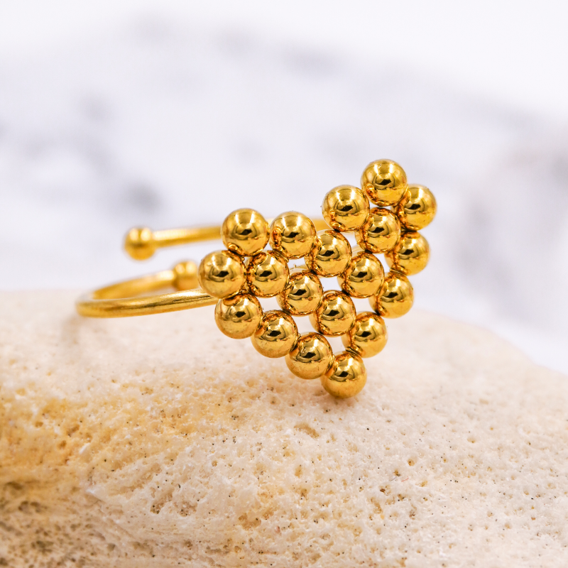 ANILLO CORAZON BALINES X...