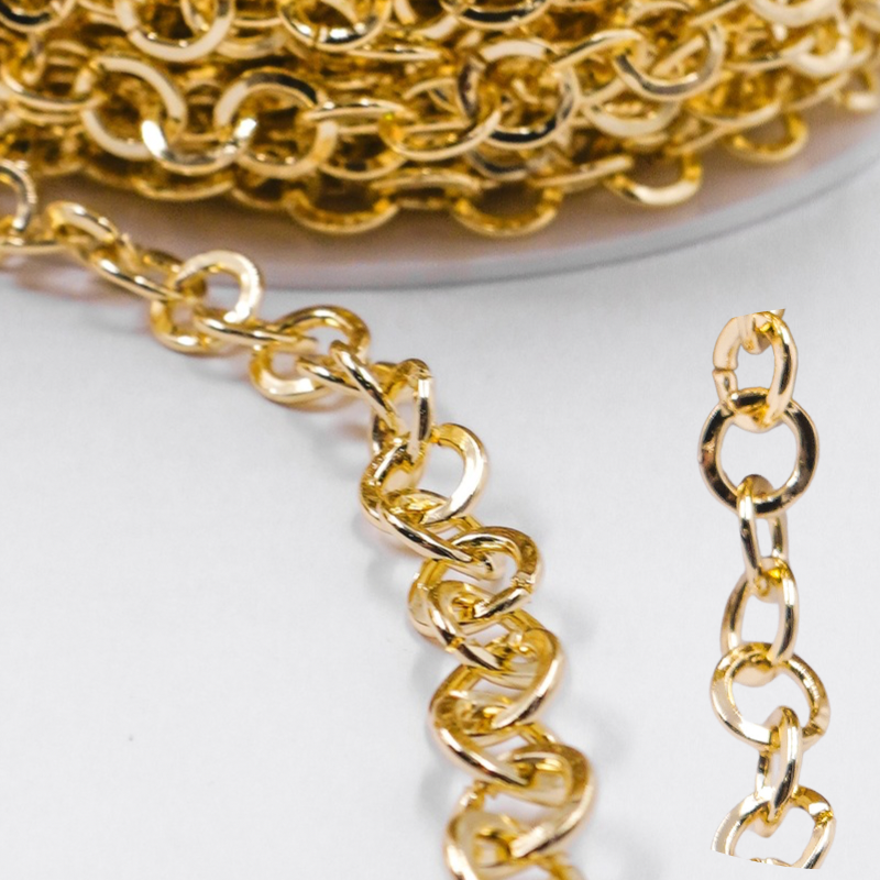 cadena rodio redonda x metro