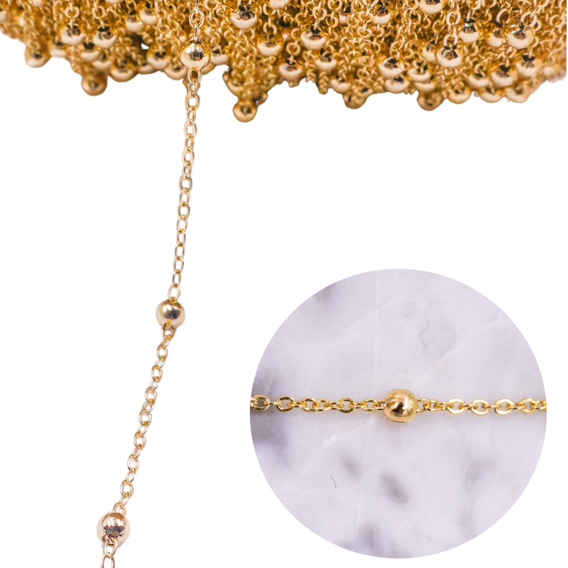 cadena rodio balin...