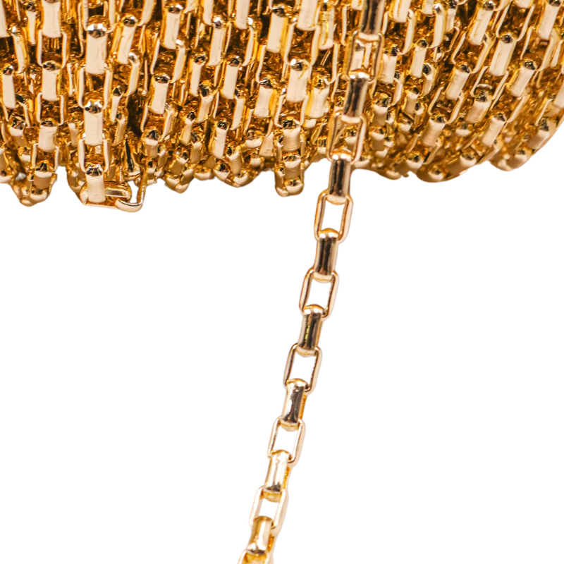 cadena rodio cuadrada x metro