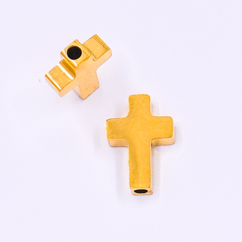 Dije cruz pasador acero x...