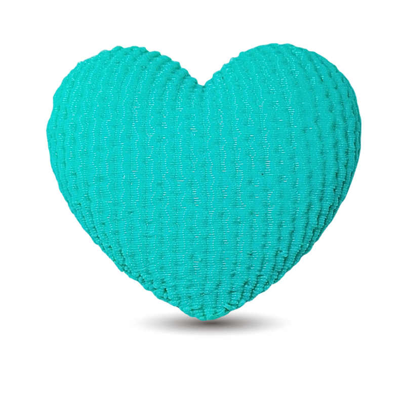 dije corazon turquesa...