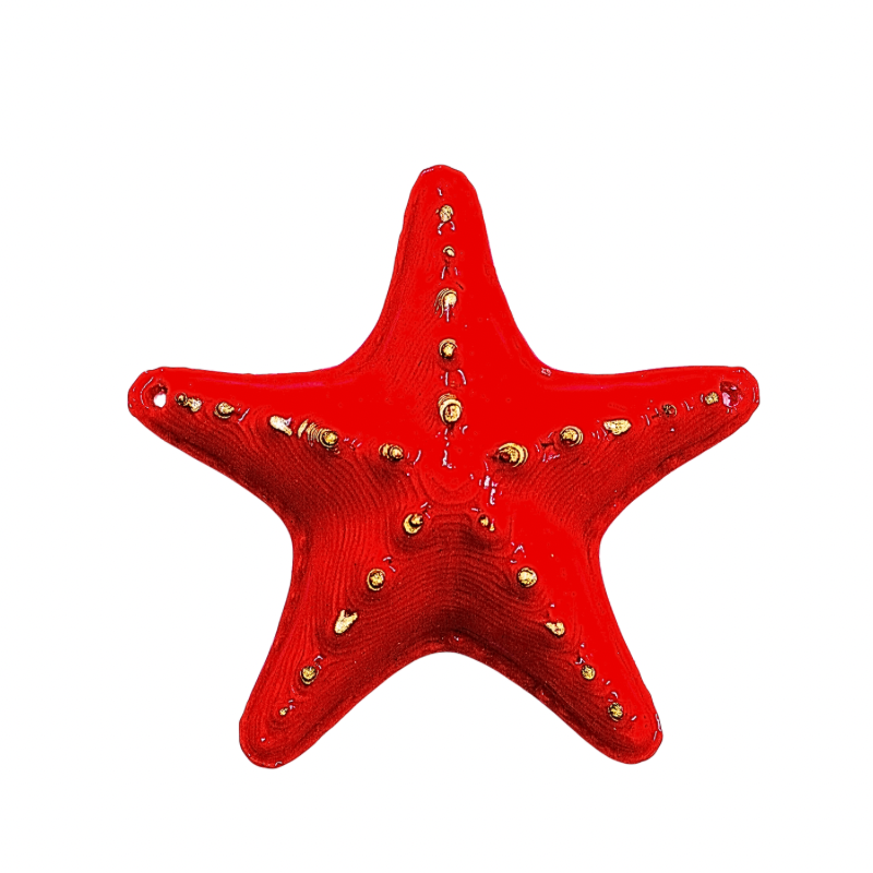 dije estrella de mar rojo x...