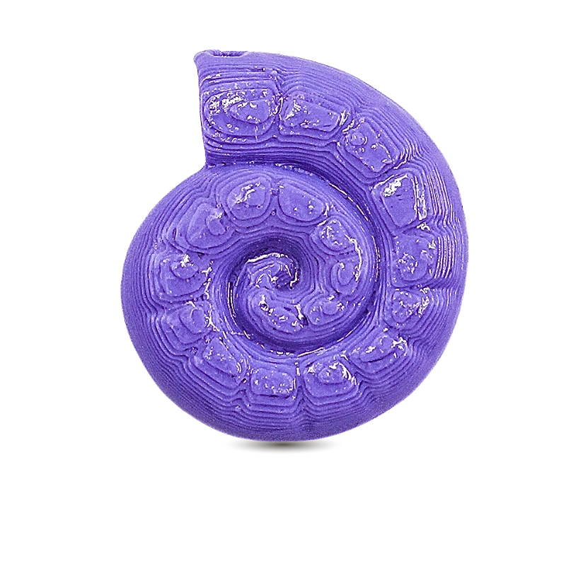 dije caracol lila x unidad