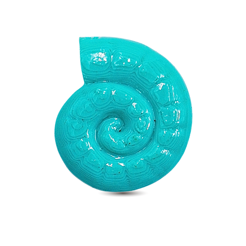 dije caracol verde turquesa...