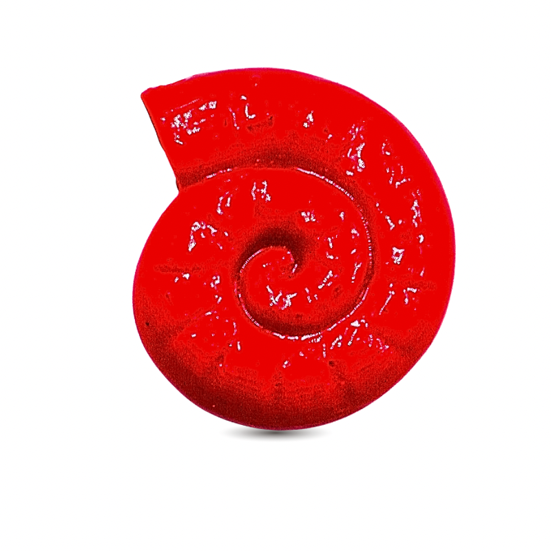 dije caracol rojo x unidad