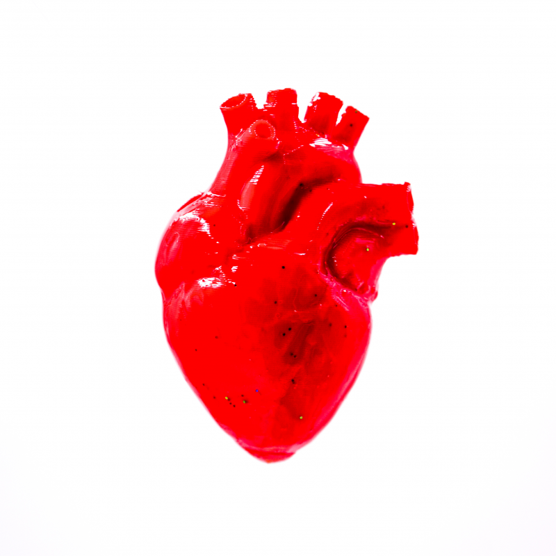 dije corazón pasante grande...