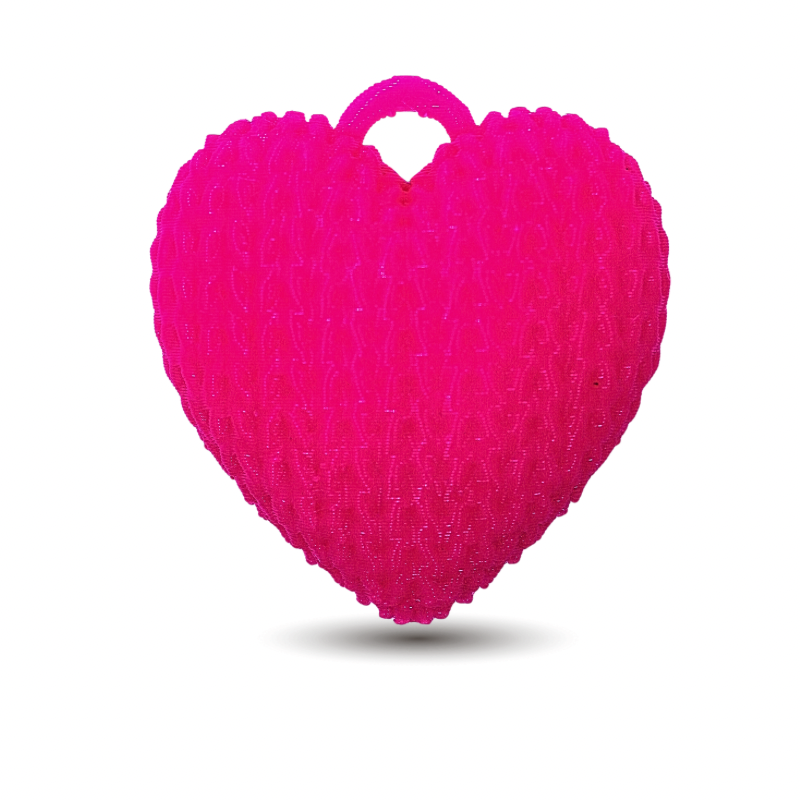 dije corazon textura tejido...