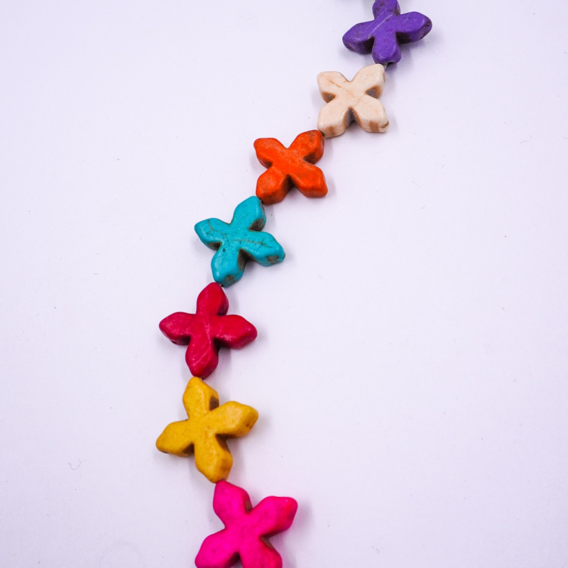 Cruces fosil multicolor x...