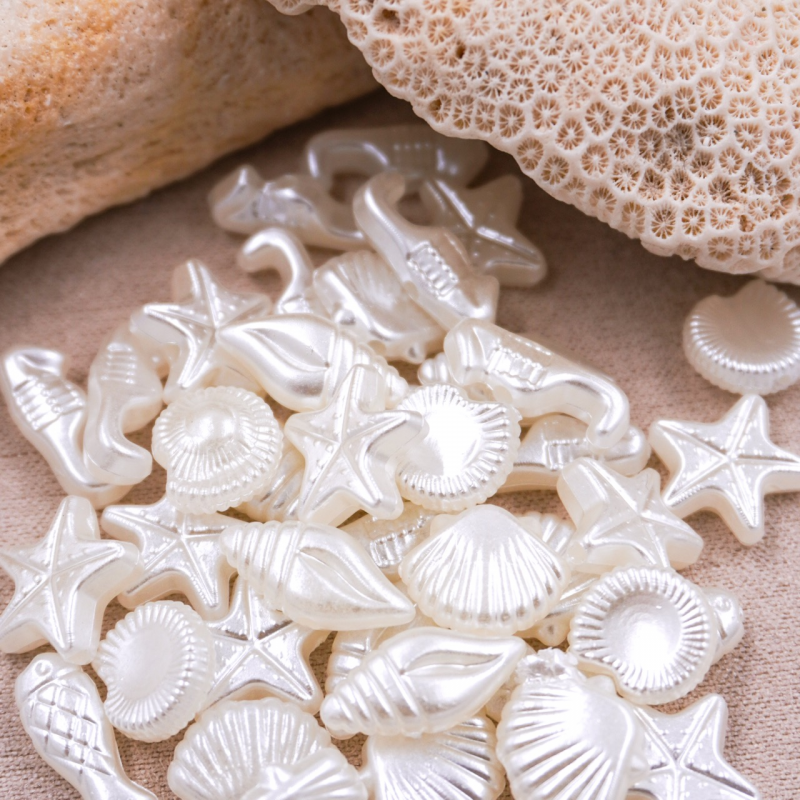 Paquete dijes de mar blanco...
