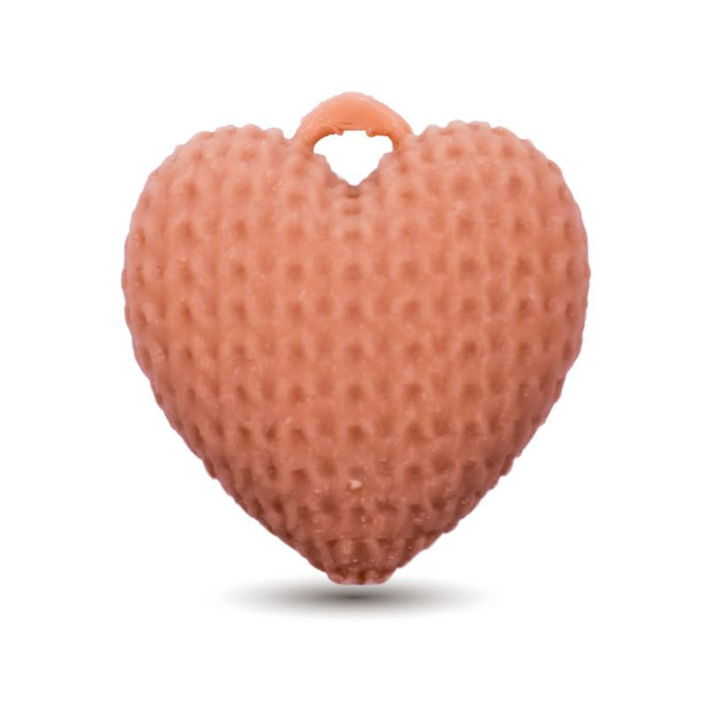 dije acrilico corazon...
