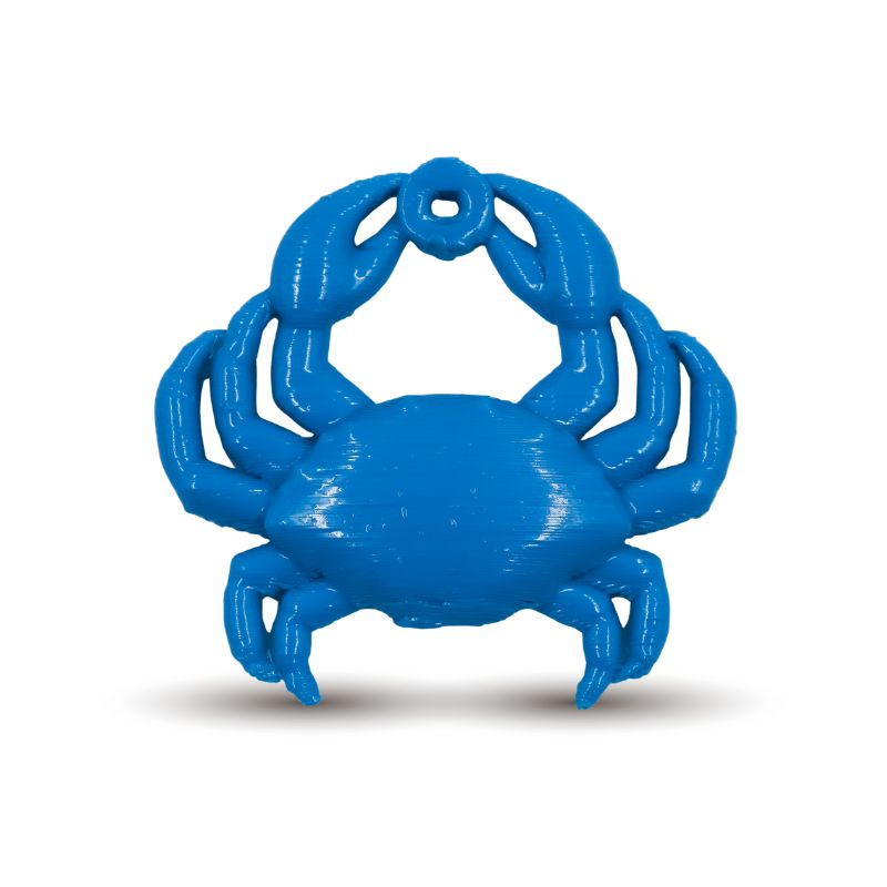 dije acrilico cangrejo azul...