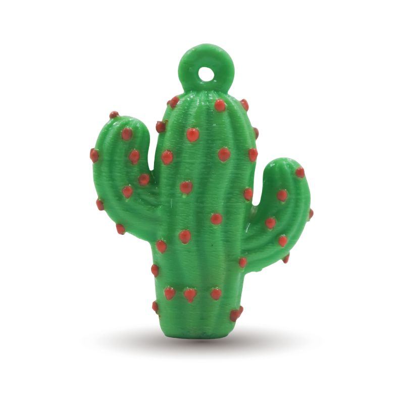 dije acrilico cactus puntos...