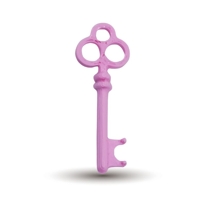 dije acrilico llave rosa x...