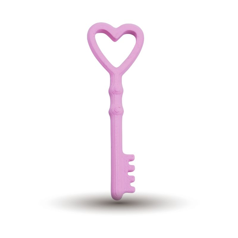 dije acrilico llave corazon...