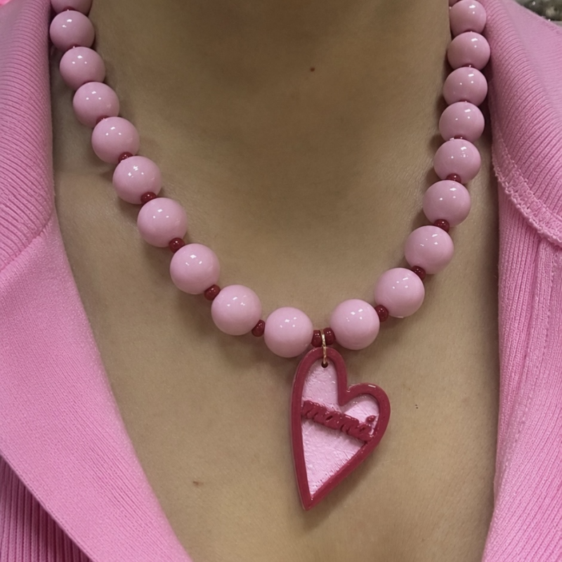 collar bola chiche con dije...