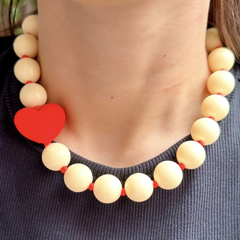 collar bola chiche amarillo...
