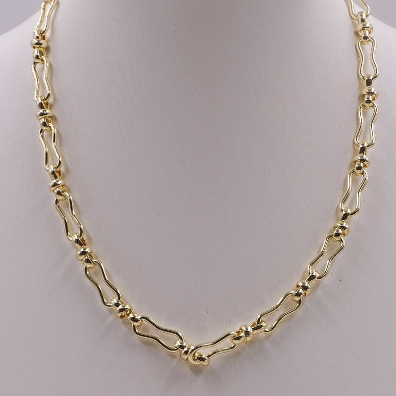 collar de rodio rectángulos...