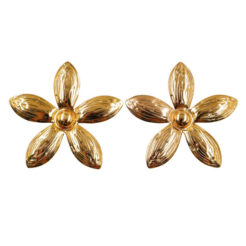 arete de acero flor dorado...